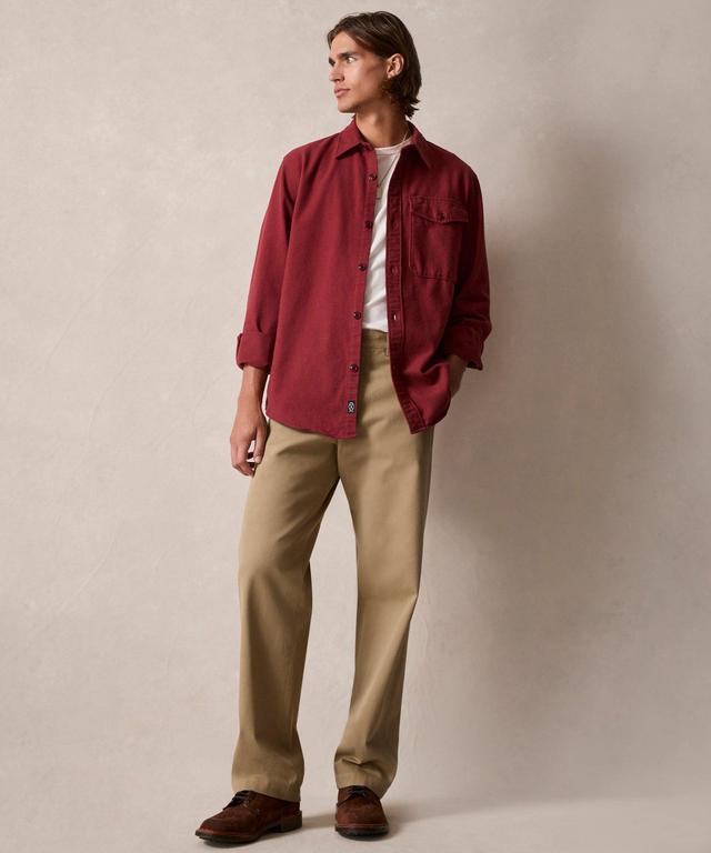 Chamois Shirt in Barn Red Product Image