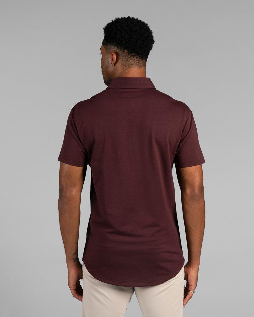 Drop-Cut Polo: BYLT Signature Product Image