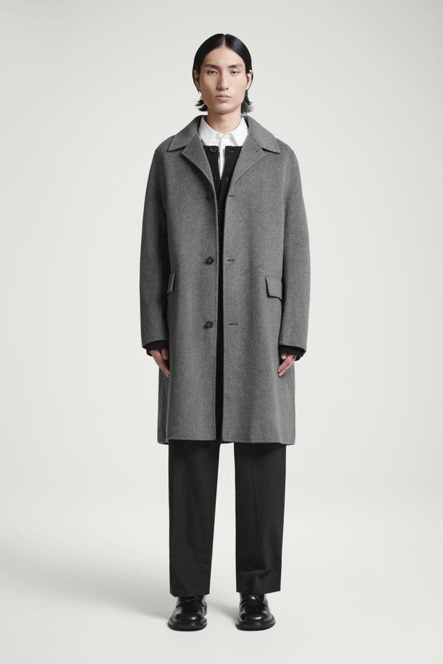 DOUBLE-FACED WOOL COAT Product Image