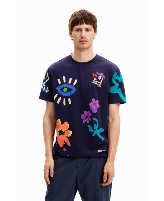 Desigual Mens Illustrated T-shirt Product Image