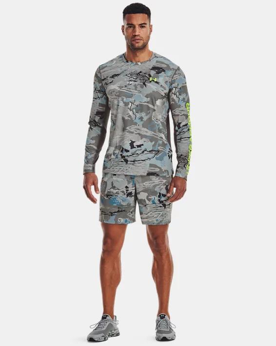 Men's UA Iso-Chill Shorebreak Camo Long Sleeve Product Image