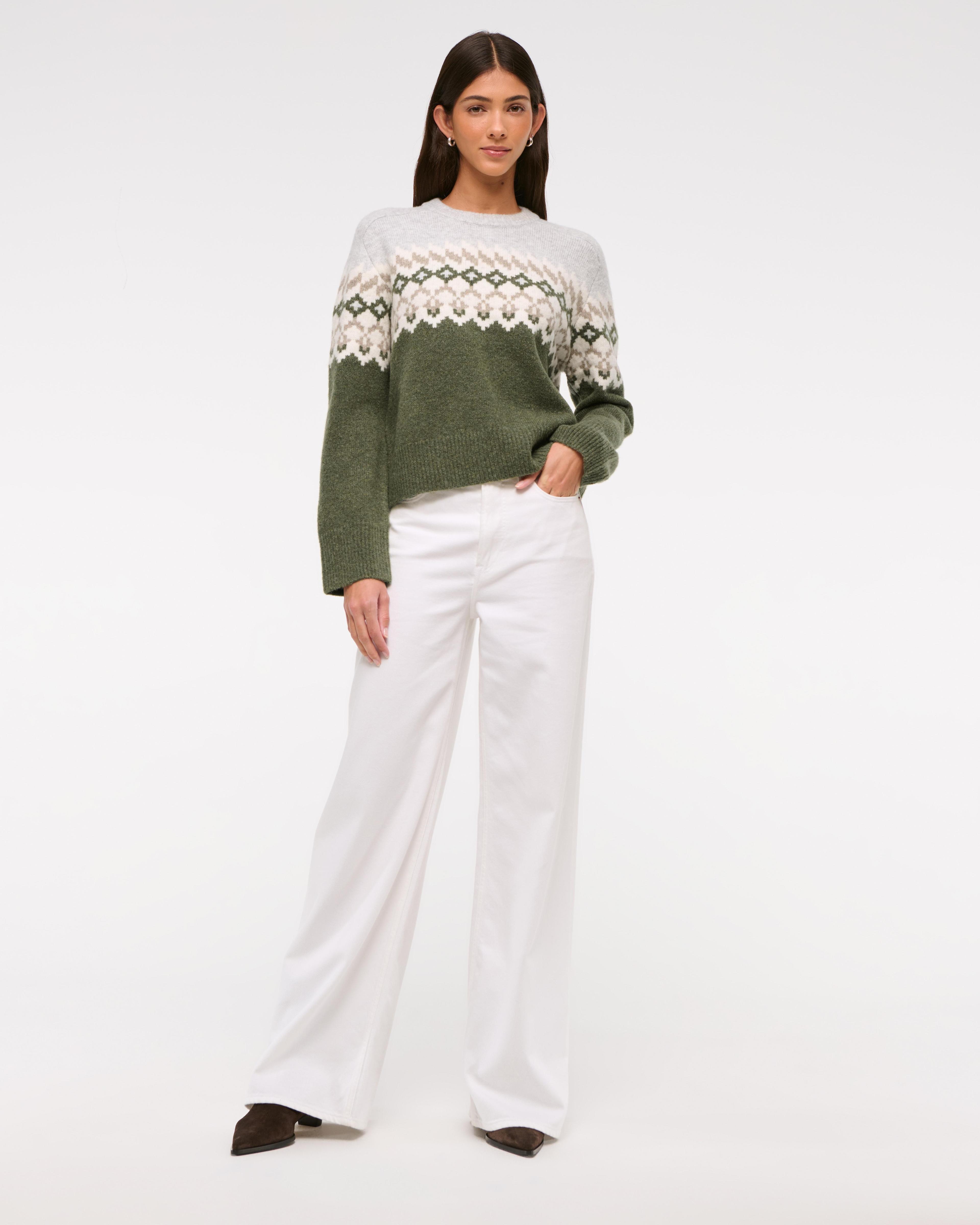 The A&F Madeline Crew Sweater Product Image