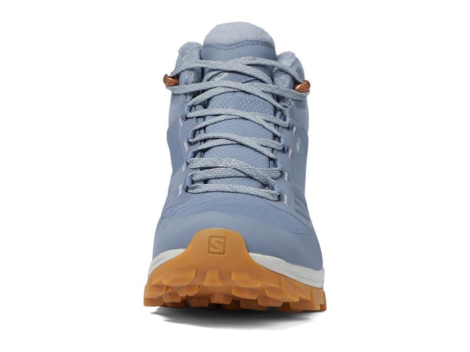 Salomon Outsnap CSWP (Flint Stone/Pearl Blue/Gum 3) Women's Shoes Product Image