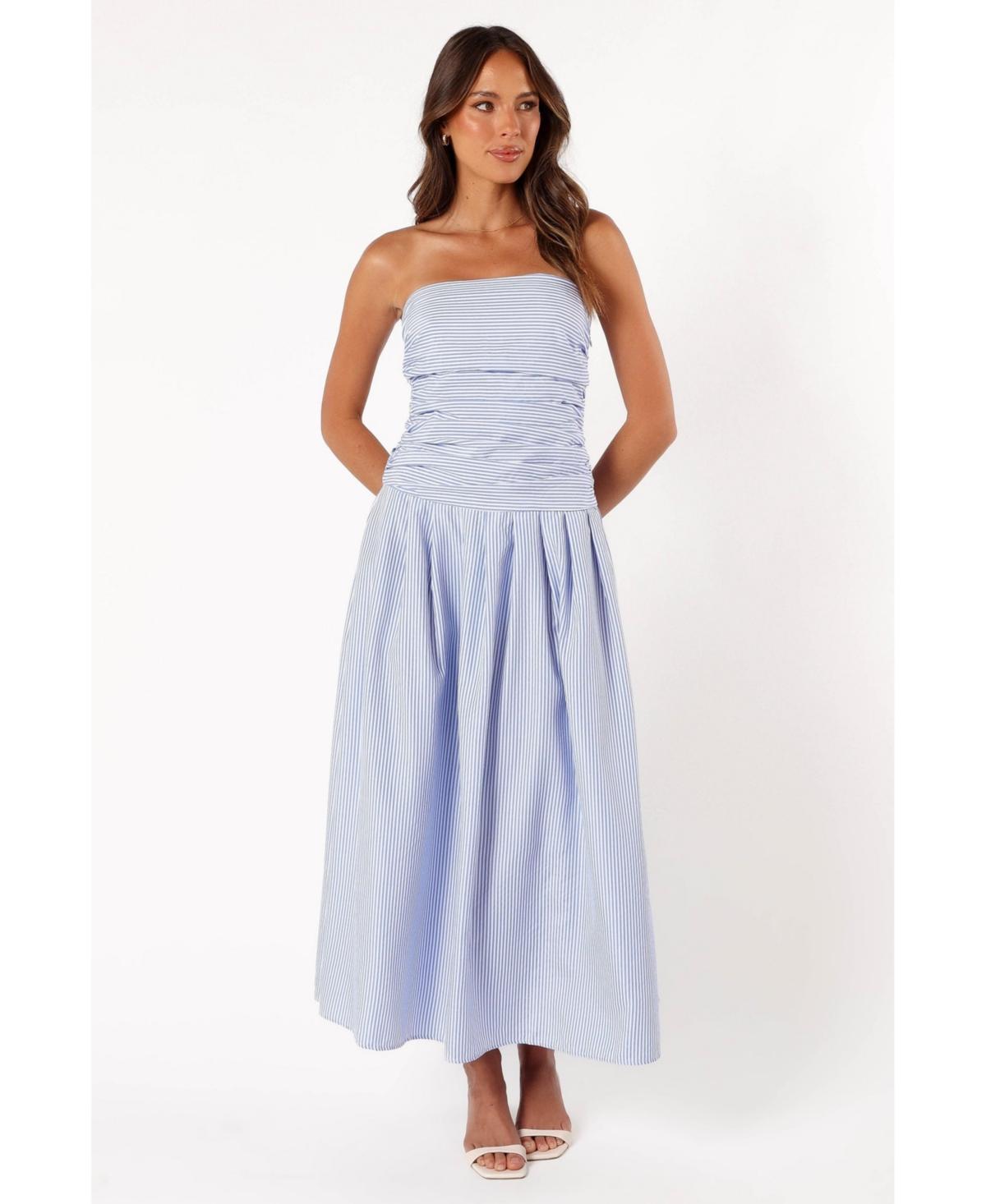 Petal and Pup Womens Avalee Strapless Maxi Dress Product Image