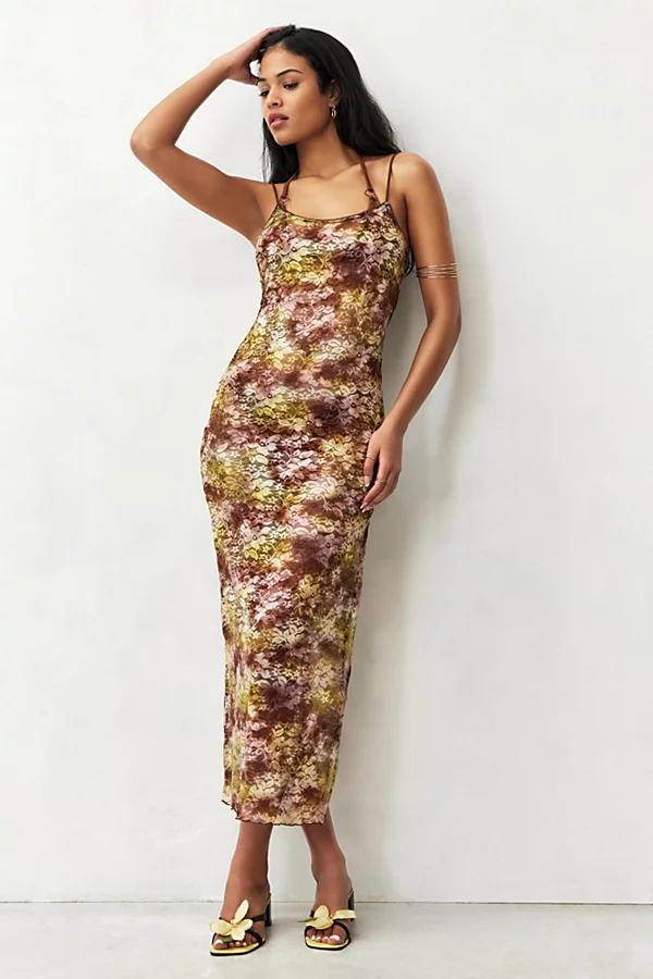 Out From Under Sheer Lace Maxi Dress Womens at Urban Outfitters Product Image