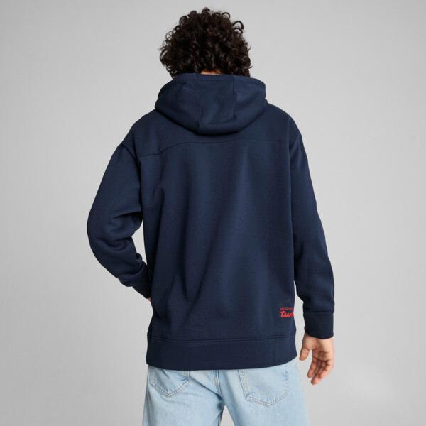 PUMA Porsche Legacy Statement Men's Hoodie in Dark Blue Product Image