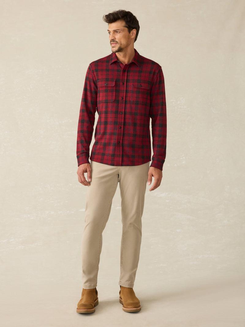 Legend™ Sweater Shirt - Cherry Creek Plaid Product Image