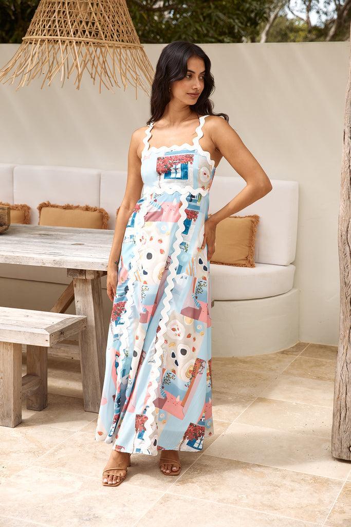 New In Town Maxi Dress Multi Product Image