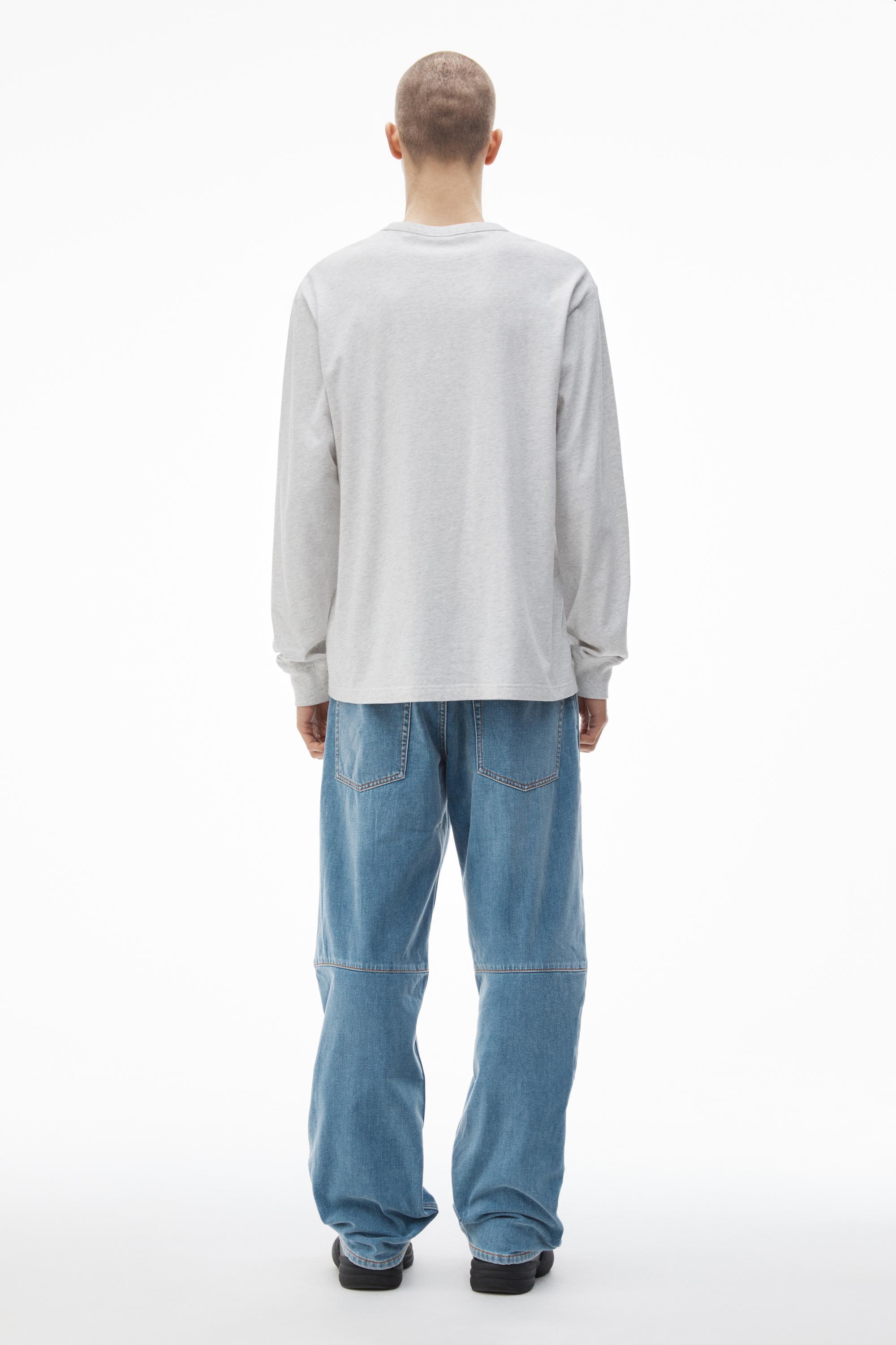 Long-sleeve Tee In High Twist Jersey Product Image