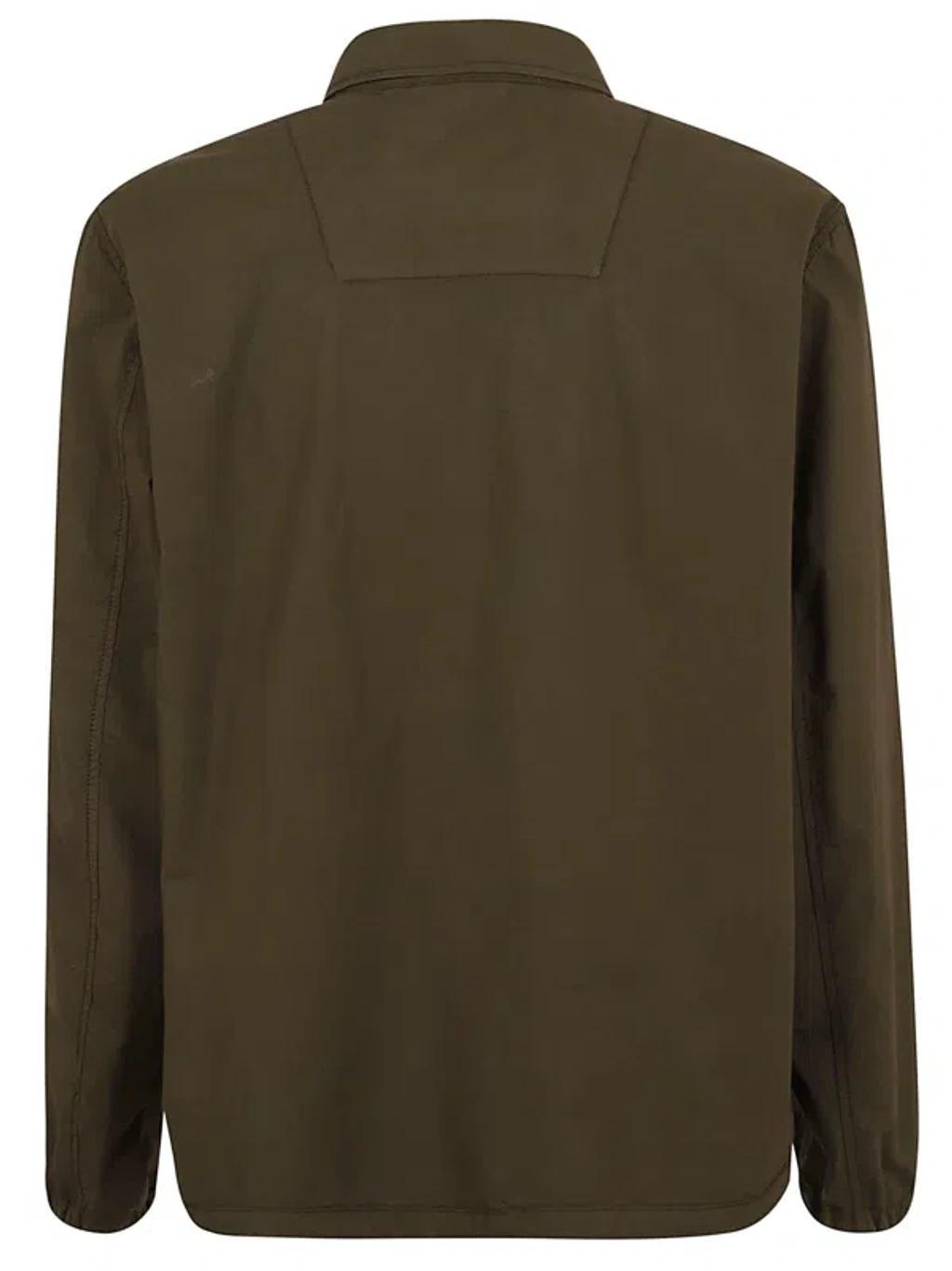 HERNO Buttoned Long In Brown Product Image