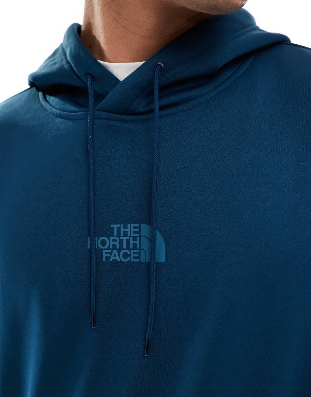 The North Face Horizon fleece pullover hoodie in petrol blue Product Image