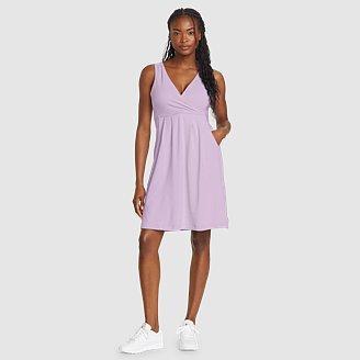 Women's Aster Crossover Dress - Solid Product Image