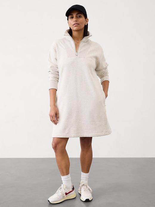 Cozy Karma 1/2 Zip Dress Product Image