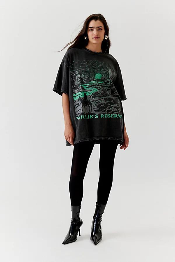 Willies Reserve Cowboy Distressed Tee Womens at Urban Outfitters Product Image