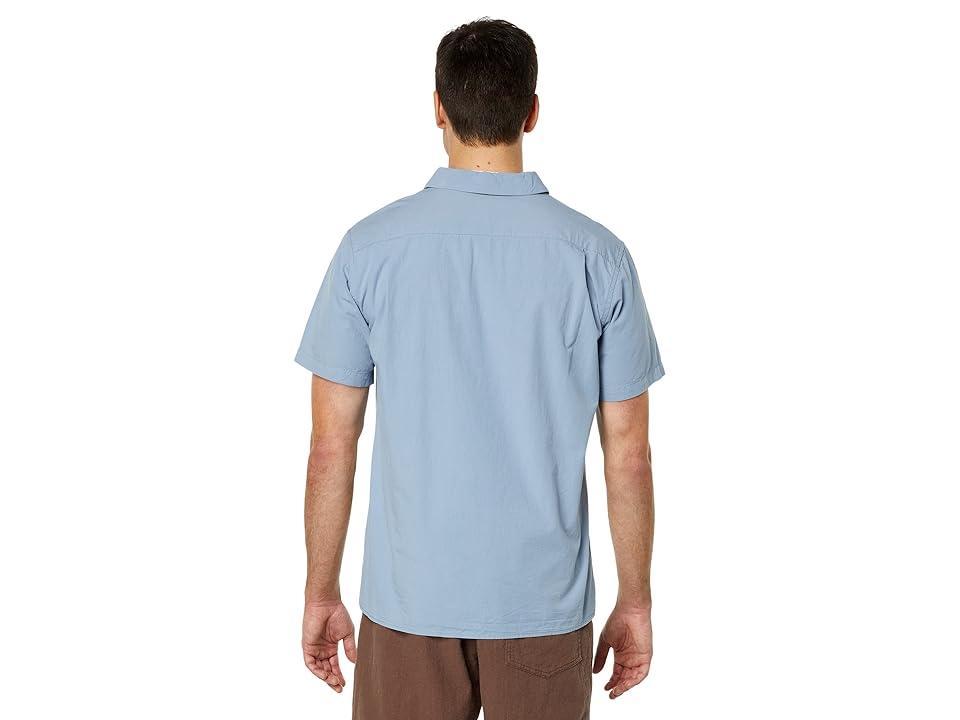 Rhythm Essential Short Sleeve Shirt (Seafoam) Men's Clothing Product Image