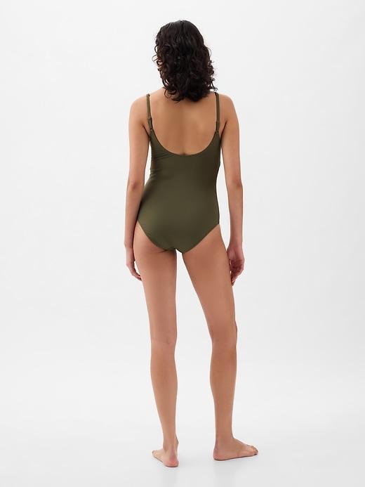 Scoop Neck Swimsuit Product Image