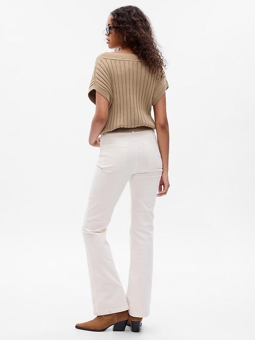 High Rise Corduroy &apos;70s Flare Pants Product Image