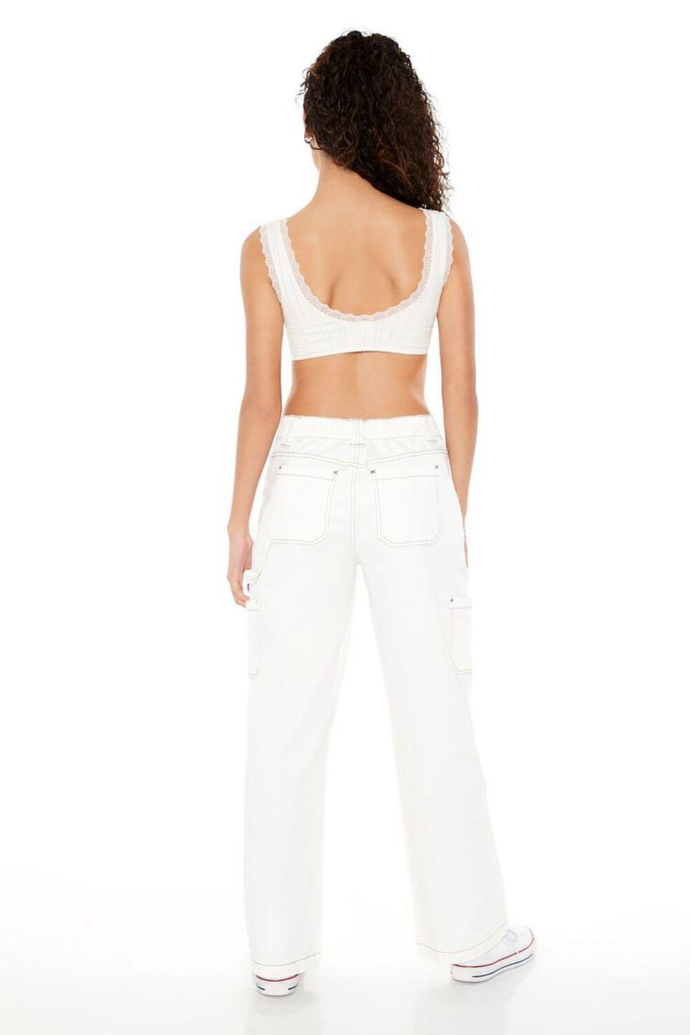 Mid-Rise Utility Cargo Pants | Forever 21 Product Image