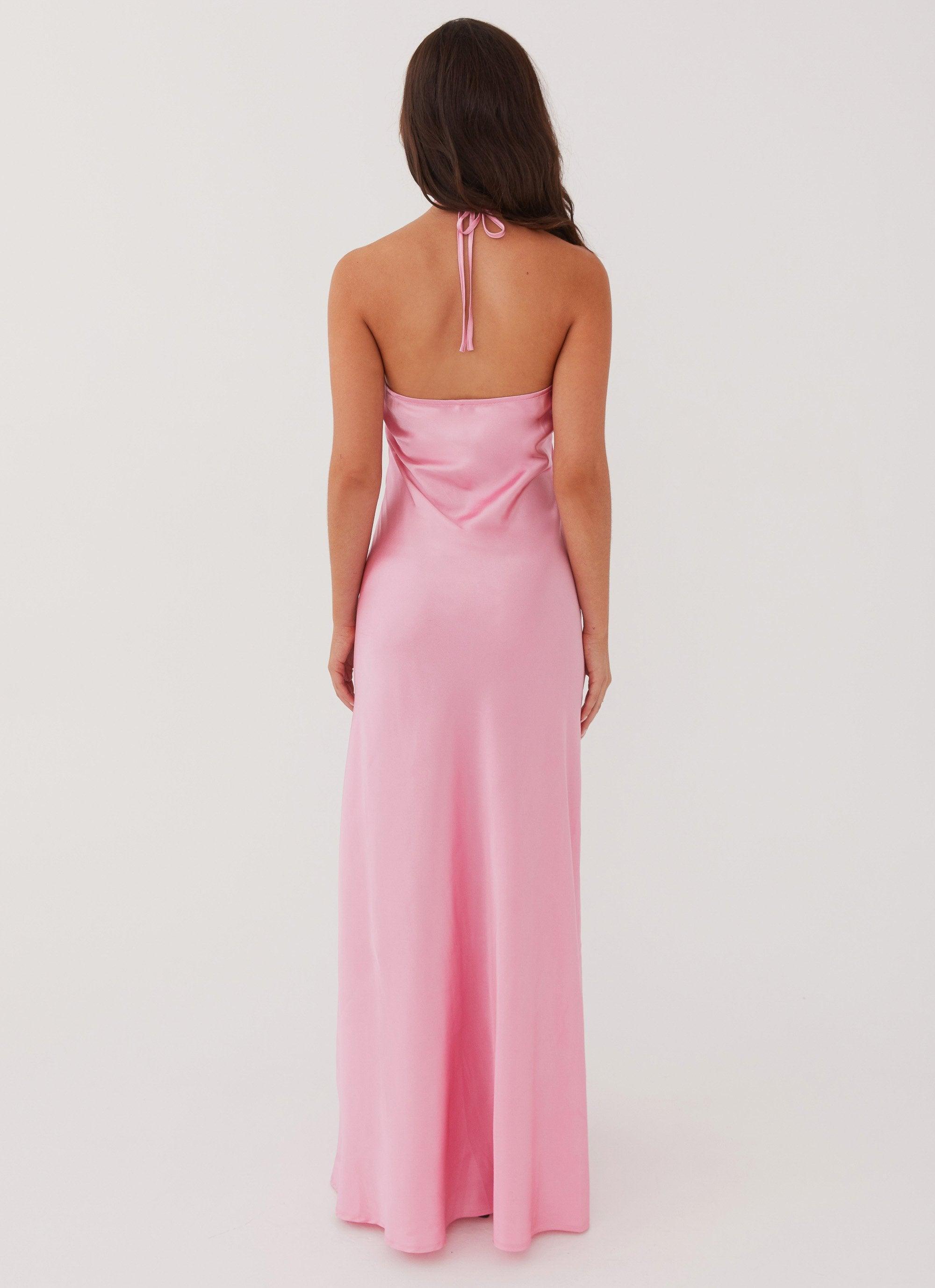 Noir Symphony Maxi Dress - Pink Product Image