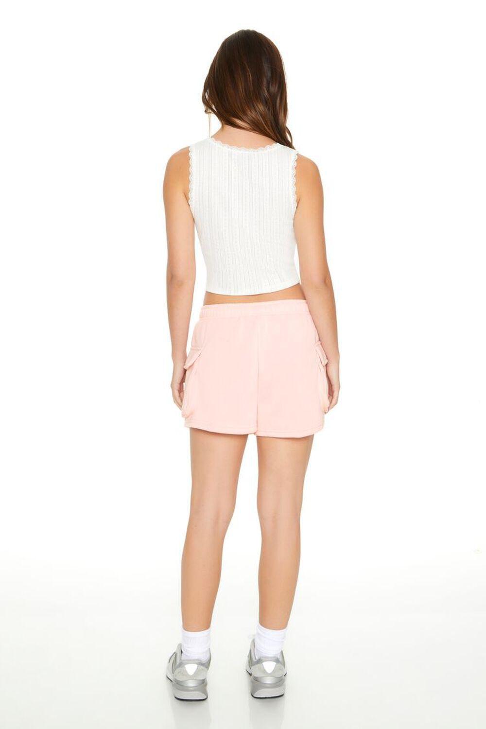 Fleece Pull-On Cargo Shorts | Forever 21 Product Image