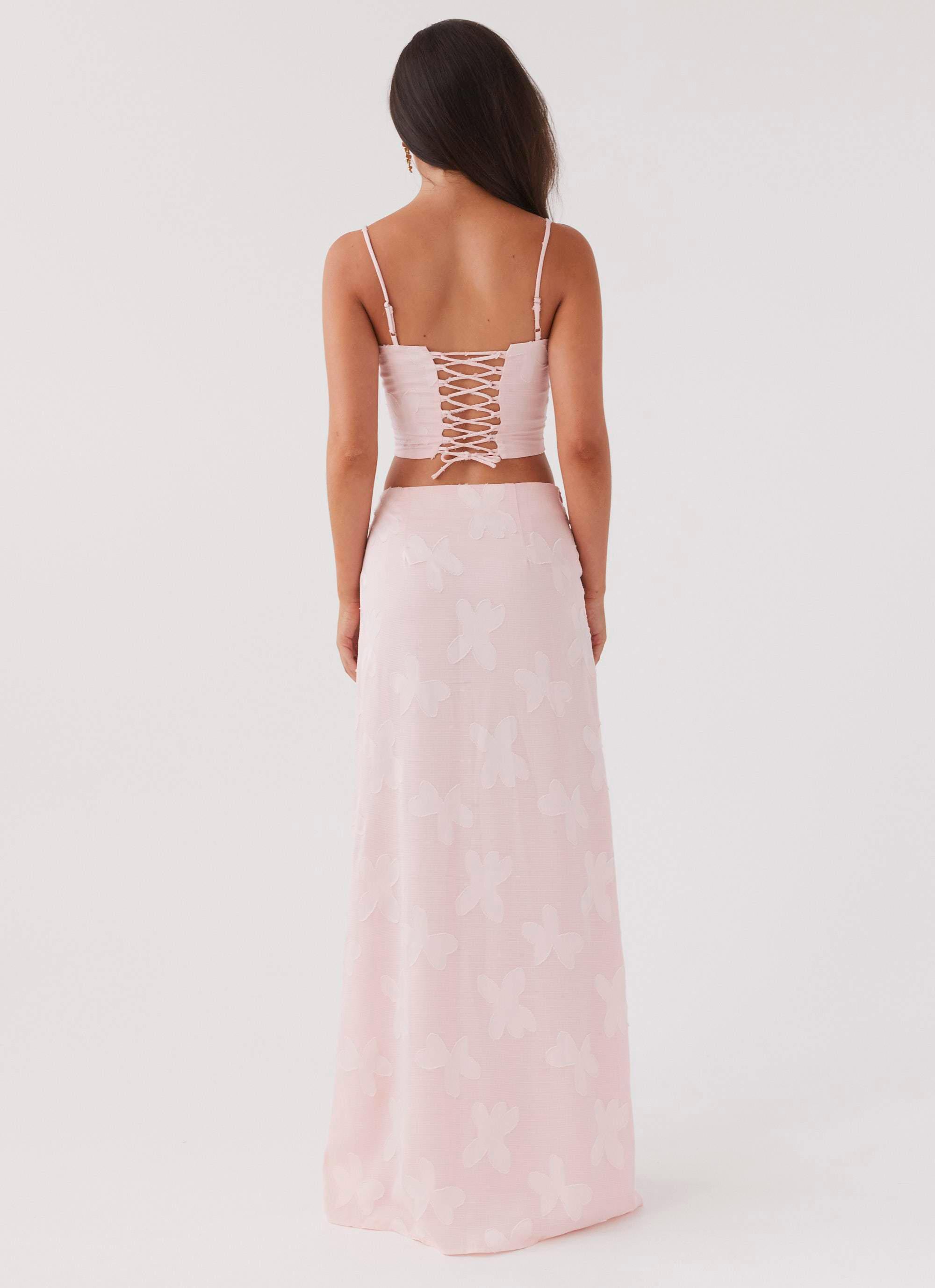 Best Love Maxi Skirt - Pink Petal Product Image