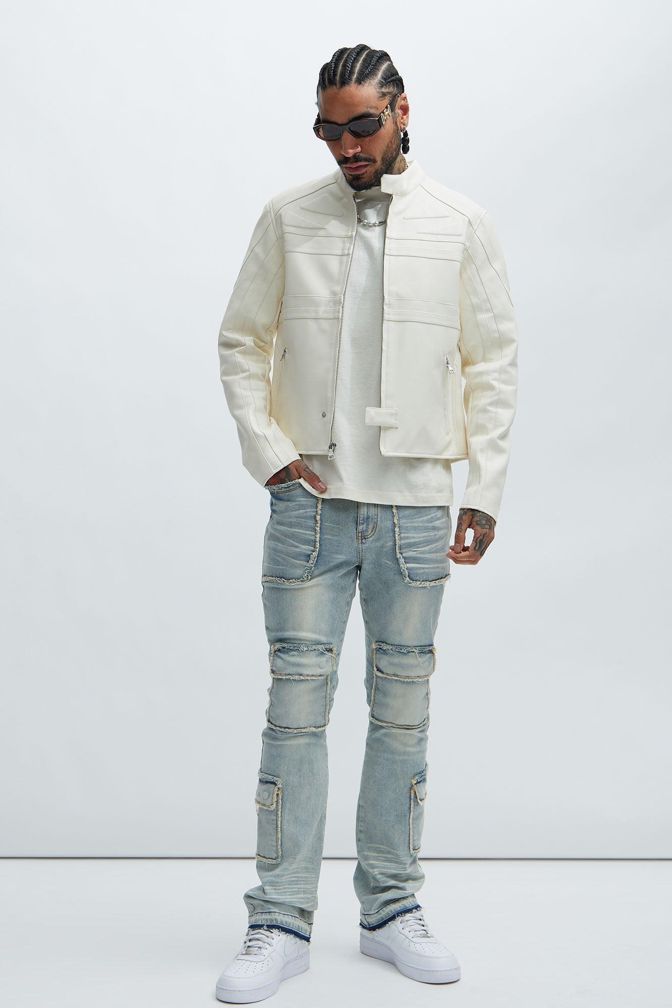 Lord Moto Jacket - White Product Image