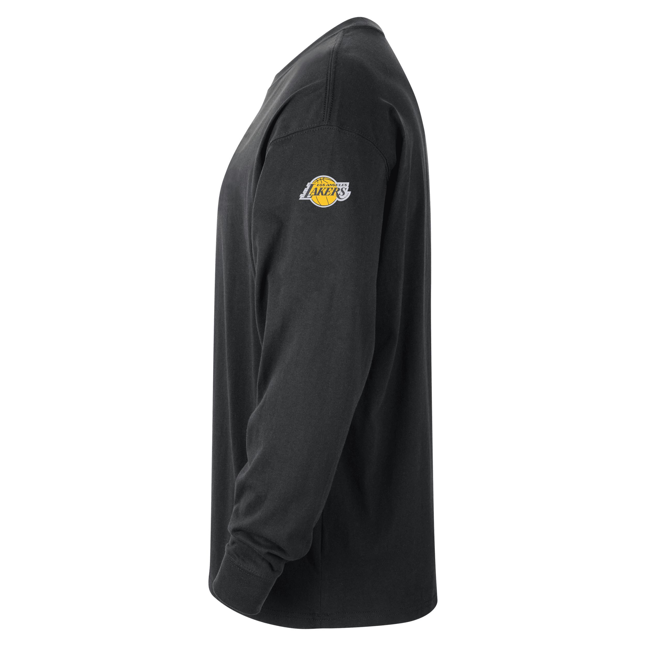 Los Angeles Lakers Nike Men's NBA Long-Sleeve Max90 T-Shirt Product Image