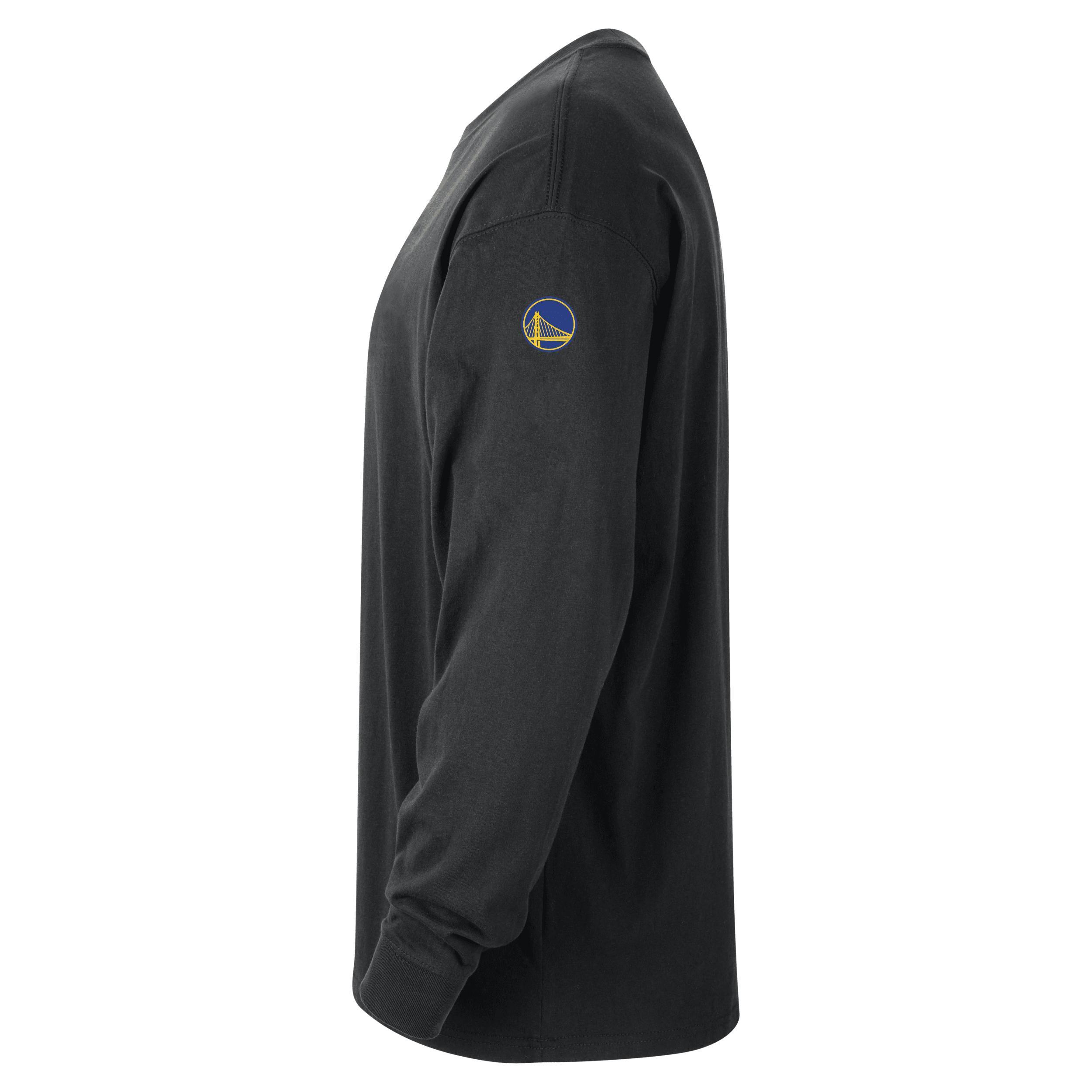 Golden State Warriors Nike Men's NBA Long-Sleeve Max90 T-Shirt Product Image