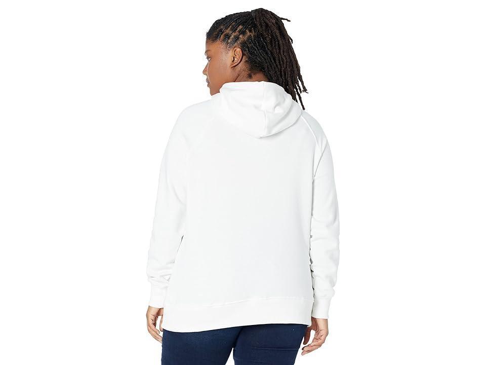 The North Face Plus Size Half Dome Pullover Hoodie (TNF White) Women's Clothing Product Image