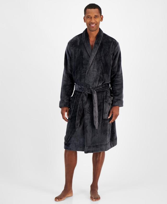 Club Room Mens Plush Pajama Robe, Created for Macys Product Image