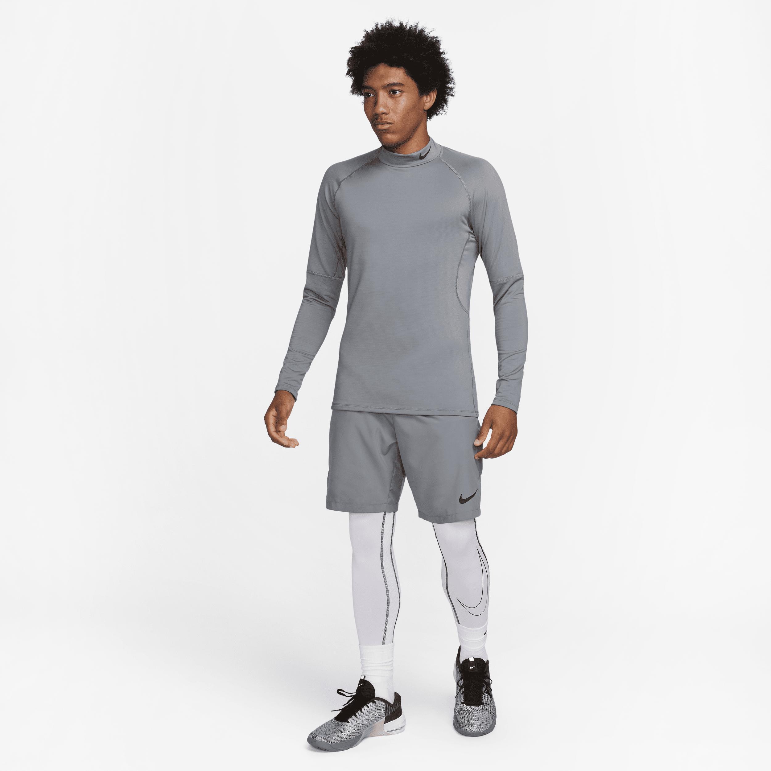 Nike Pro Men's Dri-FIT Warm Long-Sleeve Fitness Mock Product Image