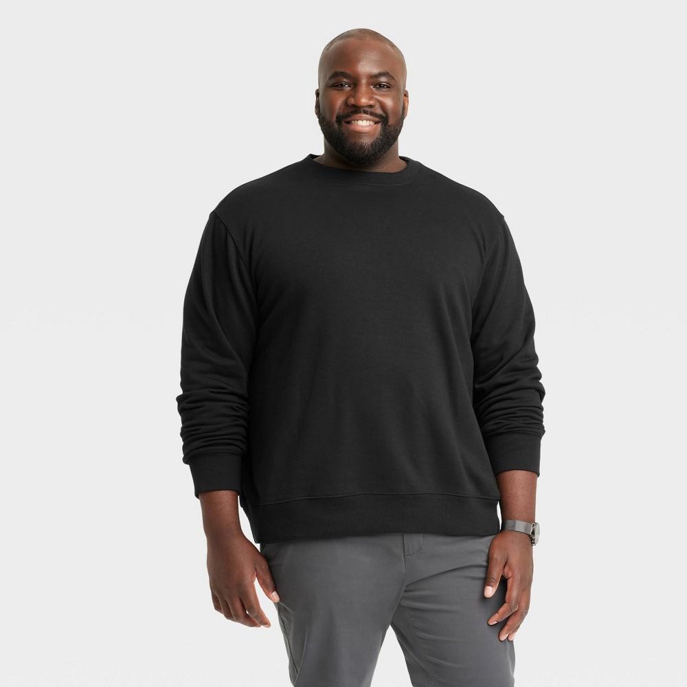 Mens Big & Tall Regular Fit Crewneck Sweatshirt - Goodfellow & Co Product Image