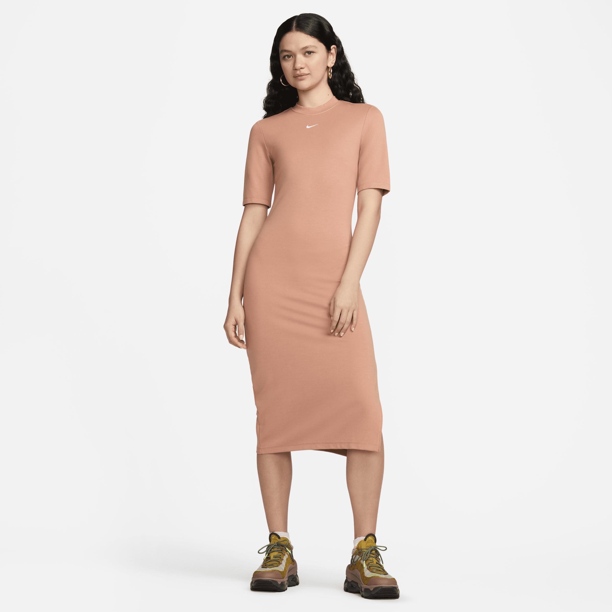 Women's Nike Sportswear Essential Tight Midi Dress Product Image