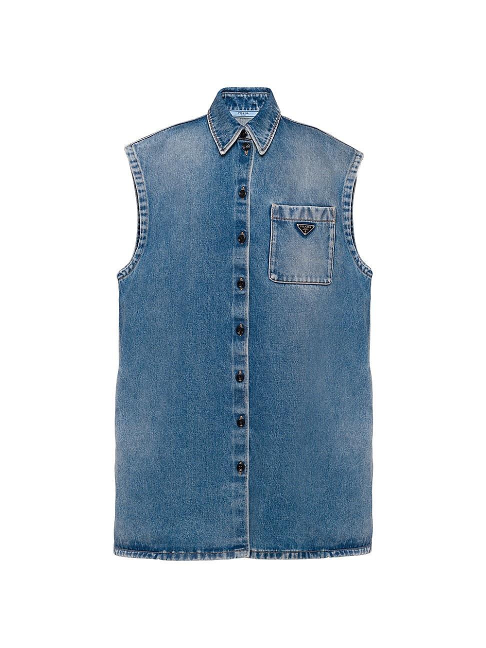 Womens Denim Shirt Product Image