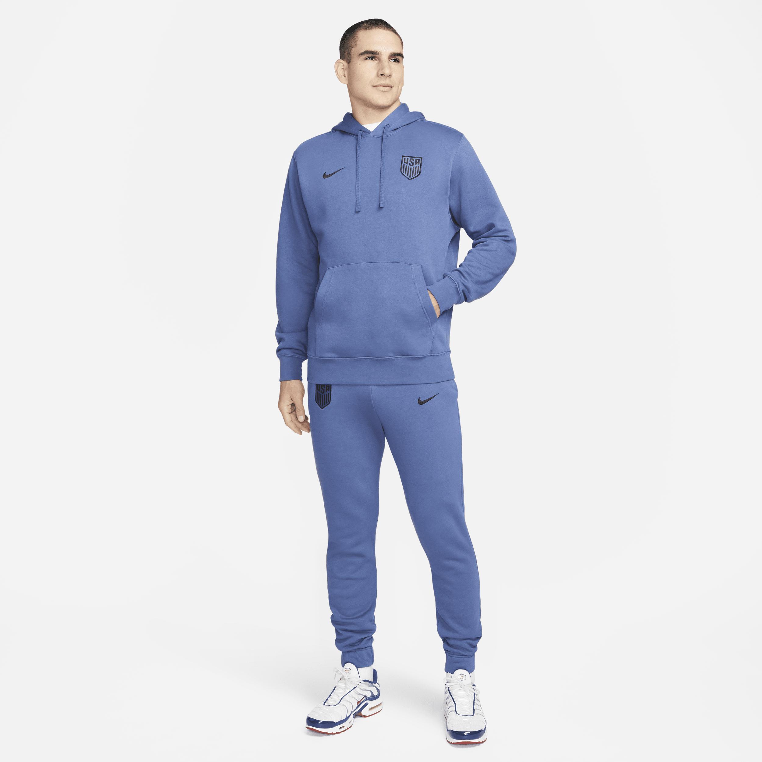 Mens Nike Navy Usmnt Nsw Club Fleece Pullover Hoodie Product Image