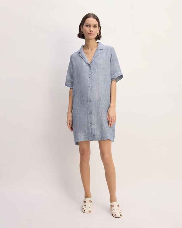 The Shirtdress in Linen Product Image