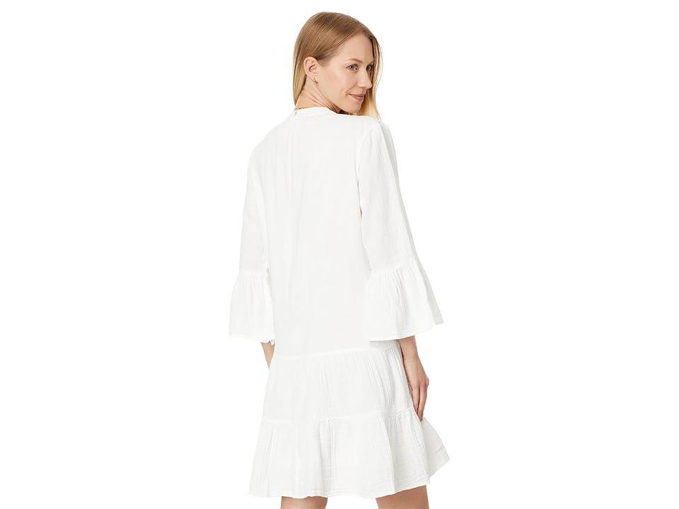 Faherty Kasey Organic Cotton Tiered Dress Product Image