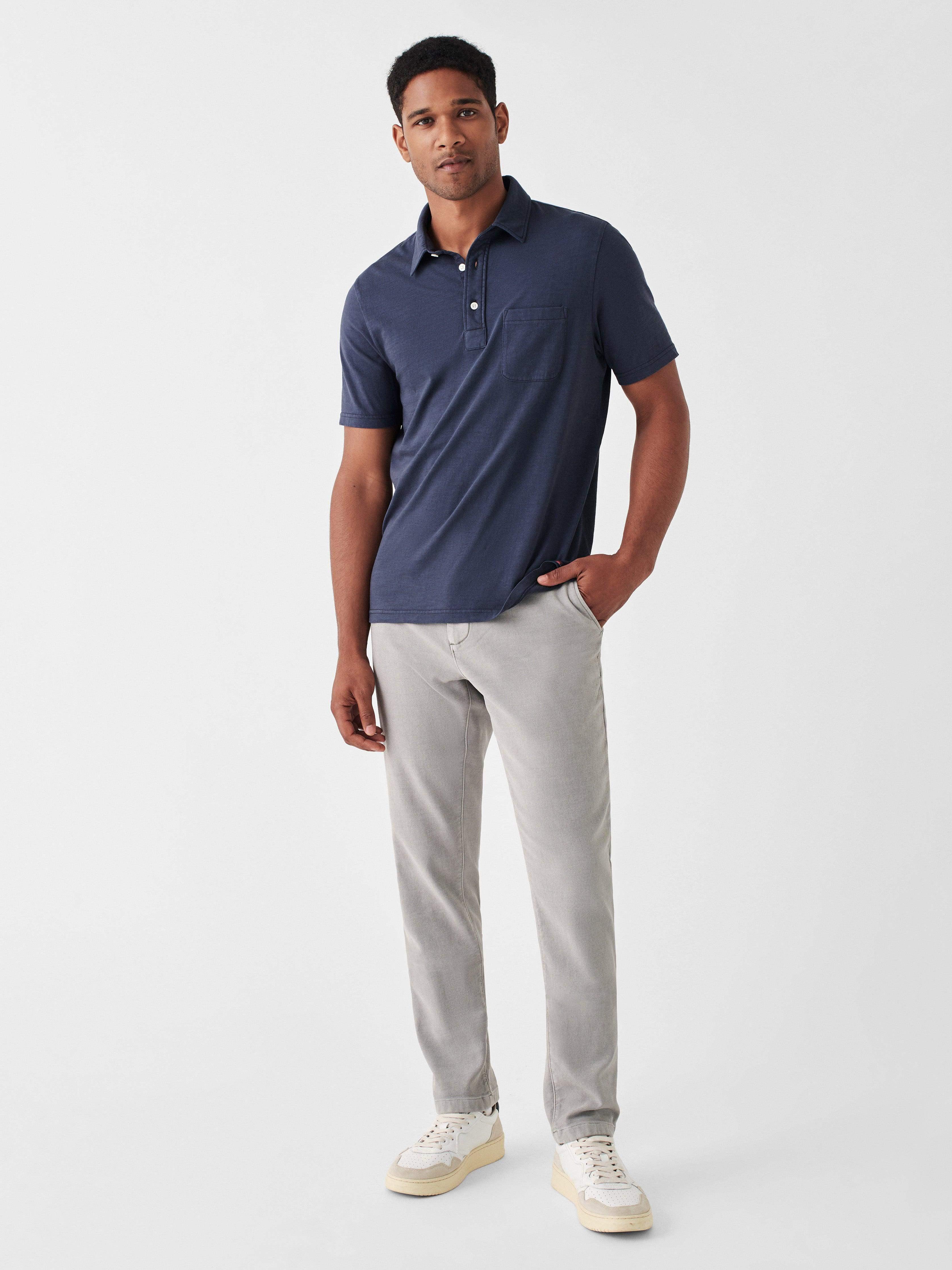 Sunwashed Polo Shirt - Dune Navy Male Product Image