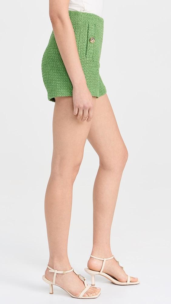 endless rose Tweed Buttoned Shorts | Shopbop Product Image