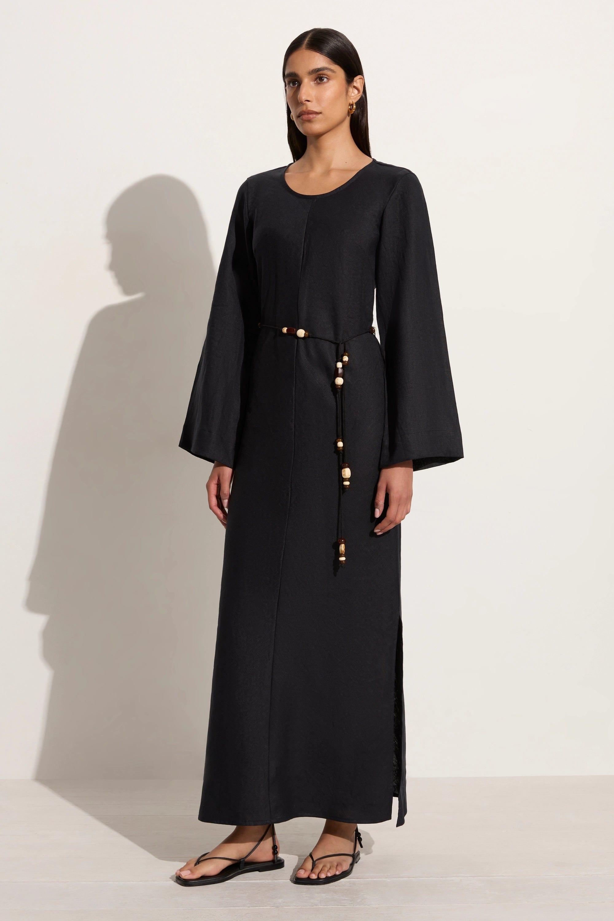 Galea Maxi Dress Black - Final Sale Product Image