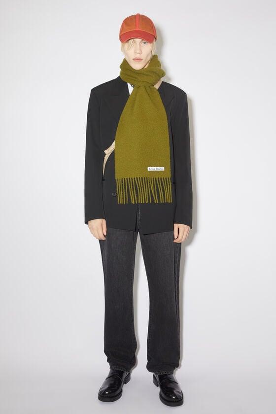 Wool fringe scarf Product Image