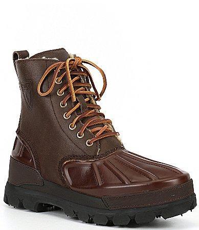 Mens Oslo High II Leather Lug Sole Boots Product Image