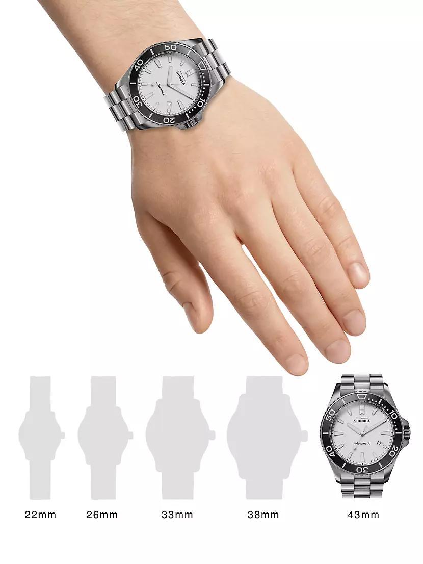 Ice Monster Brushed Titanium Bracelet Watch Product Image