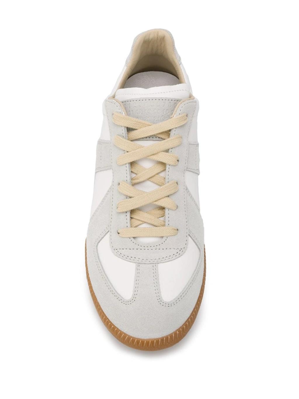 White Replica Sneakers Product Image