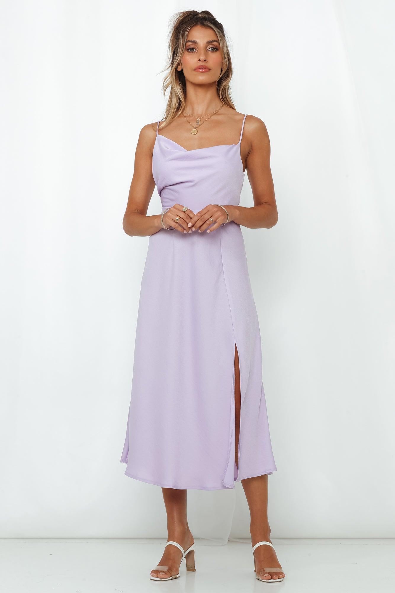 Family Secret Maxi Dress Lilac Product Image