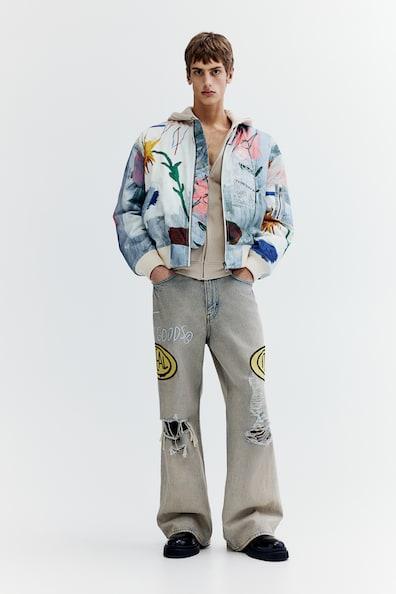 Loose Fit Bomber jacket Product Image