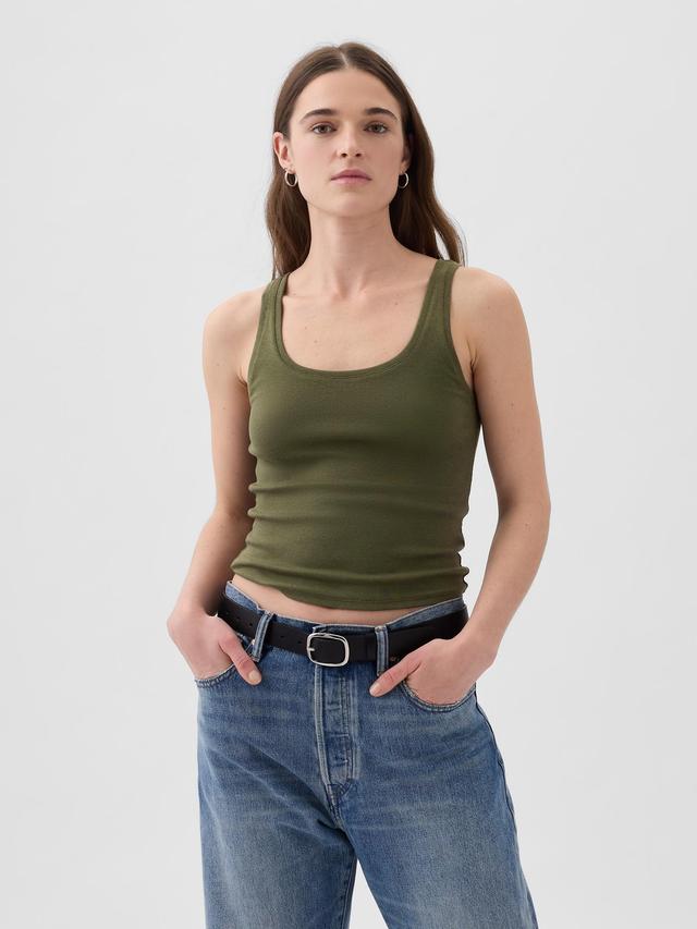 Modern Cropped Tank Top Product Image