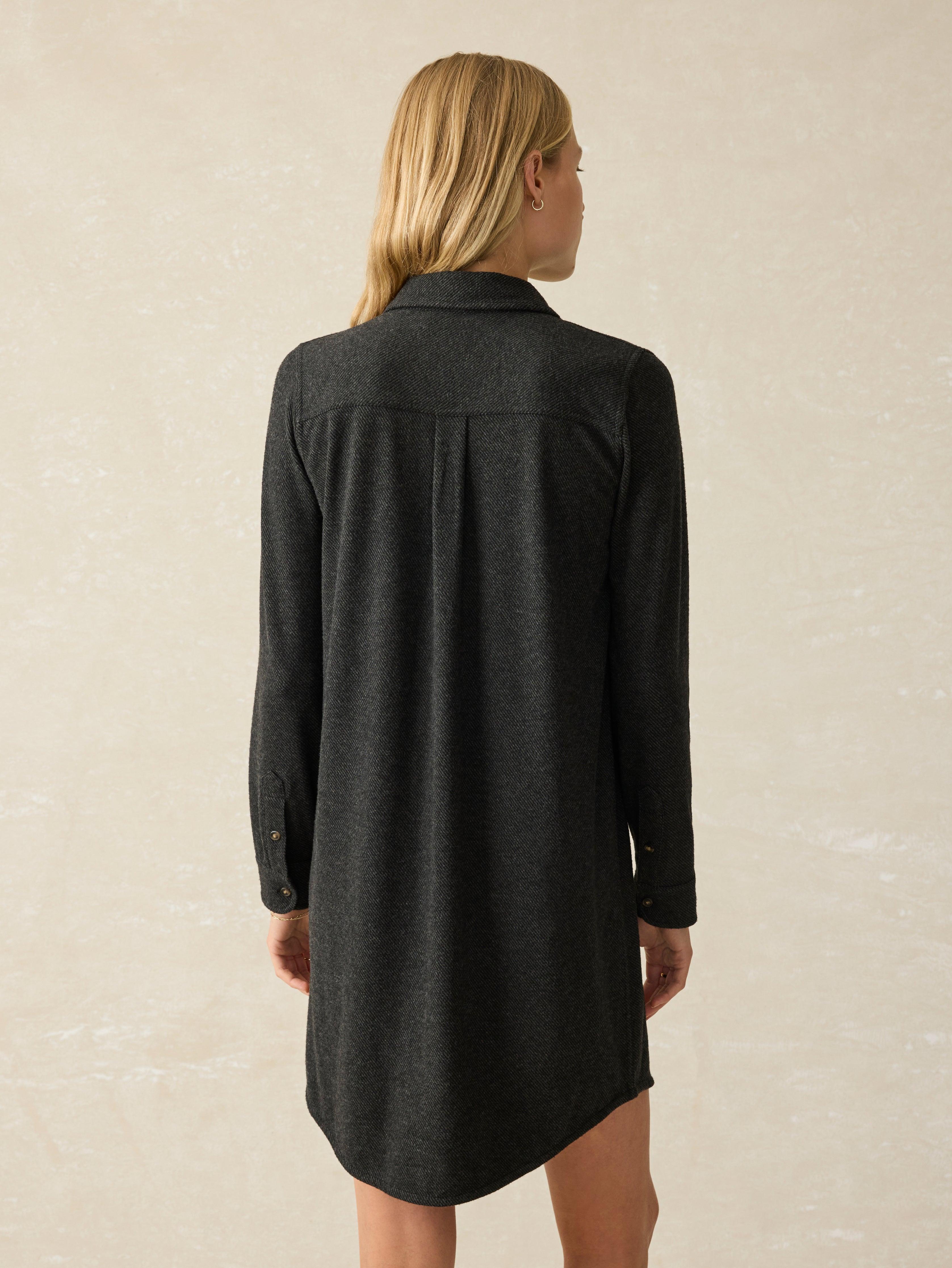 Legend™ Sweater Dress - Heathered Black Twill Female Product Image