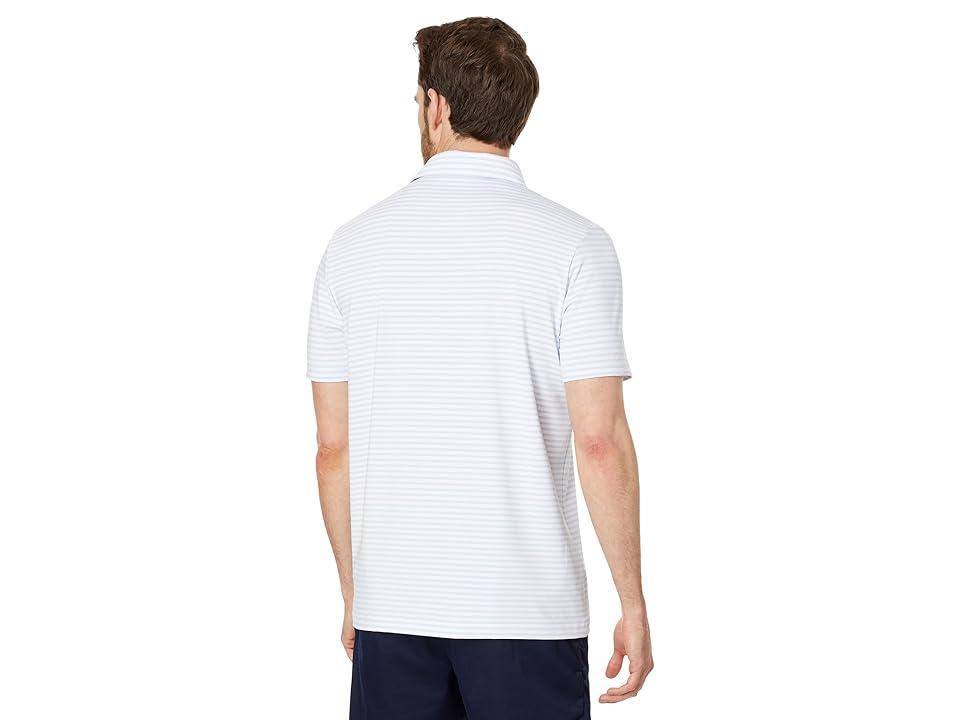 Men's Short Sleeve Striped Performance Polo Shirt Product Image