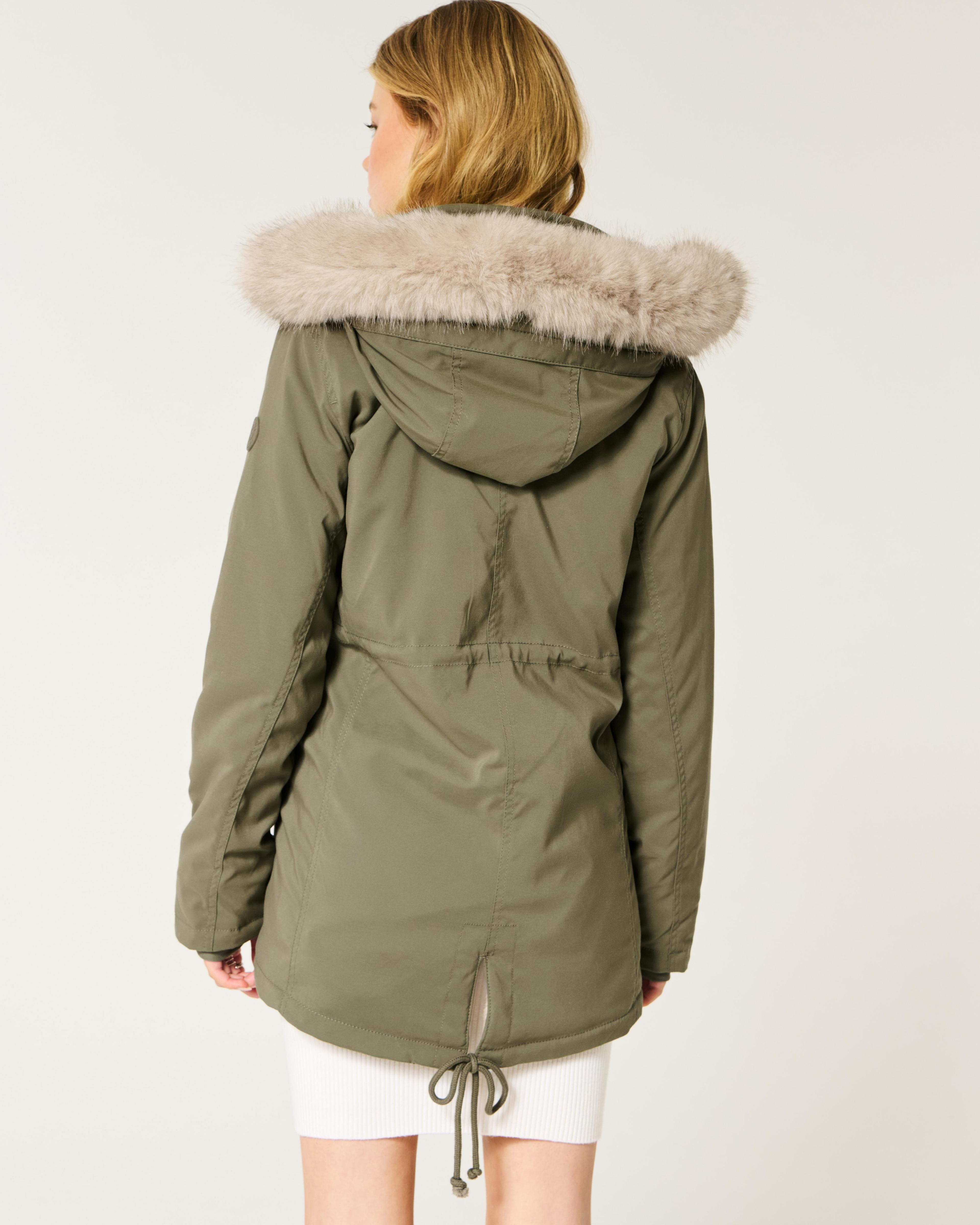 Faux Fur-Lined Parka Product Image